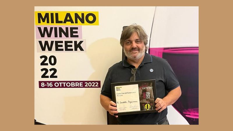 L'Agriristorante il Casaletto si aggiudica il premio Carta dei Vini 2022 da Milano Wine Week